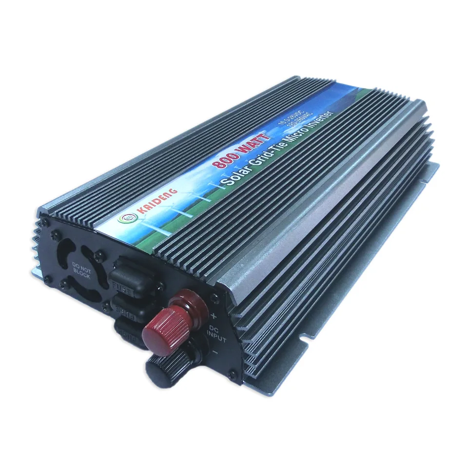 800 Вт Солнечный на сетке инвертор DC10.5-28V к AC110V/220 В Чистая синусоида Солнечная
