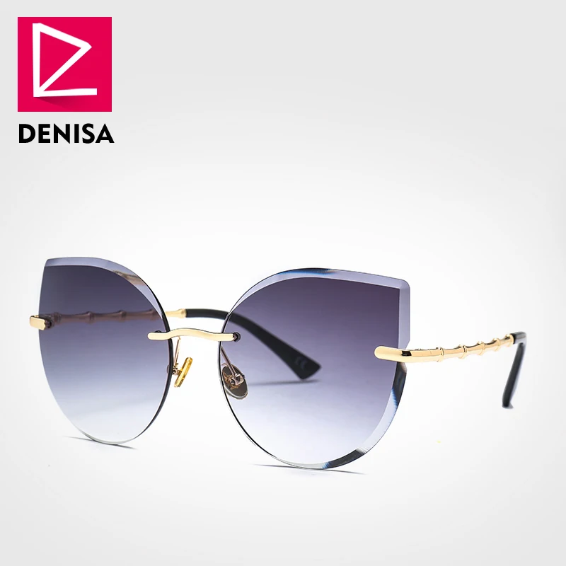 Солнцезащитные очки DENISA G23018 женские крутые модные кошачий глаз для вождения
