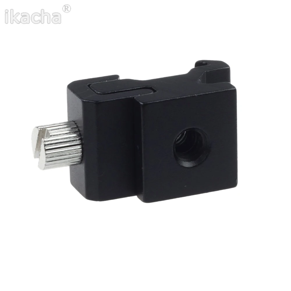 Hot Shoe Flash Bracket Camera Metal Cold Shoe Mount Adapter 1/4 Tripod Screw for Light Stand Tripod Holder camera bracket,camera mount bracket