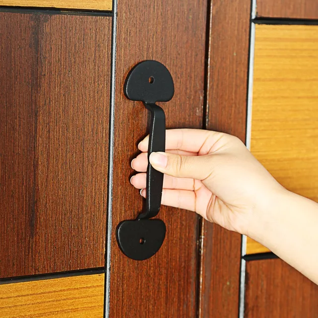 Lwzh Carbon Steel Sliding Barn Door Handle Wood Gate Lwzh Carbon Steel Sliding Barn Door Handle Wood Gate Closet Cabinet