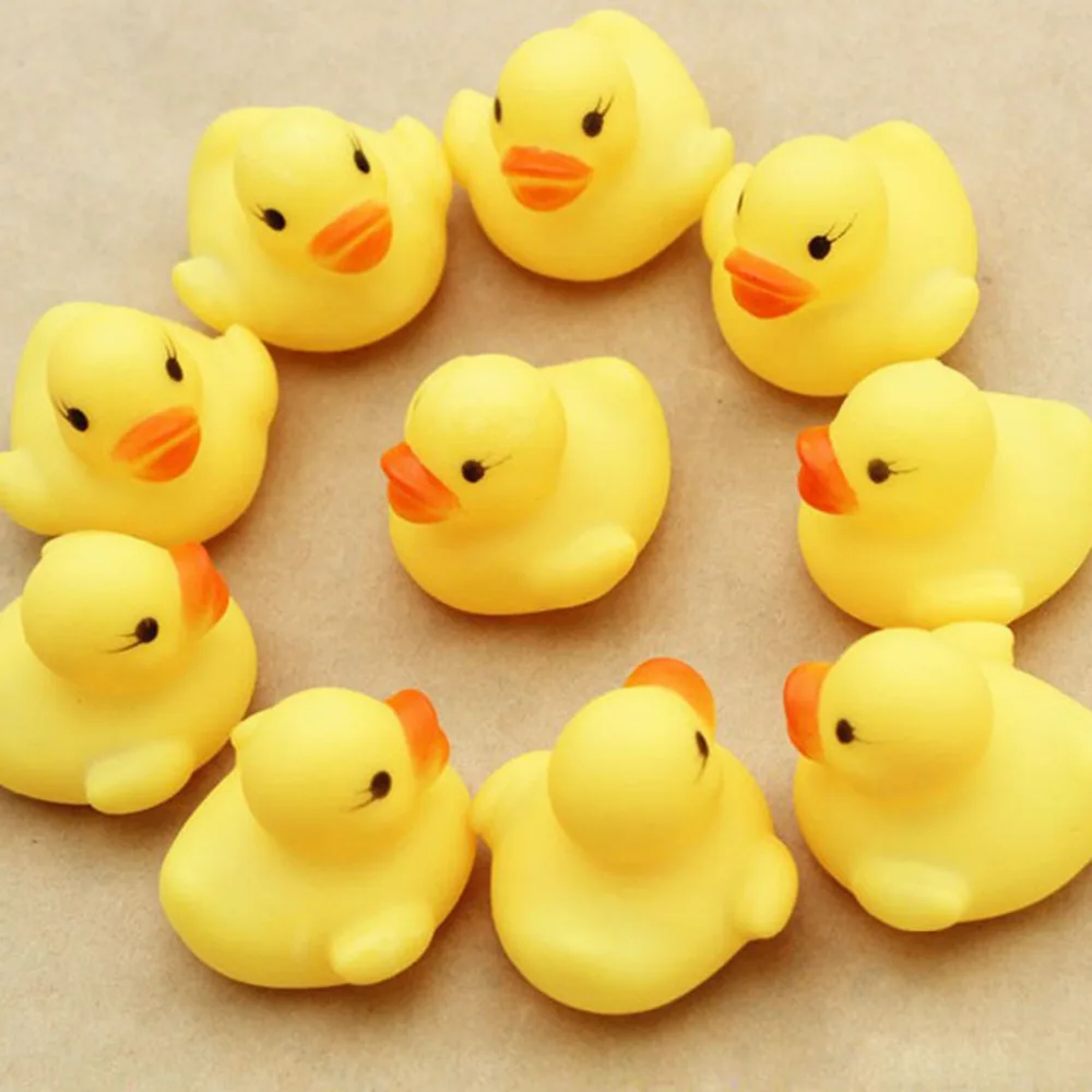 

10pcs Bath Toy Classic Hobbies squeeze water Bathroom Bathing Water Spraying Tool baby shower gift animal duck birthday parties