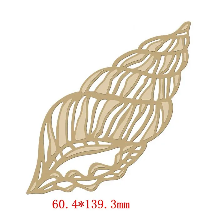 

Cute Sea Snail Metal Cutting Dies Stencils for DIY Scrapbooking Photo Album Decorative Embossing Cards Crafts Supplier Die Cut