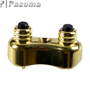 

Brass Motorbike 1" or 7/8" Custom Dual Handle Bar Push Button Switches Kit for Harley Touring Dyna Cafe Racer Old School