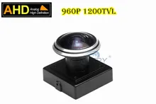 Крытый Ahd Камеры Микро Площади Скрытые Объектив «Рыбий Глаз» 960 P 1.3Mp Широкоугольный Ahd Камеры ВИДЕОНАБЛЮДЕНИЯ 1200Tvl Главная Видео наблюдения