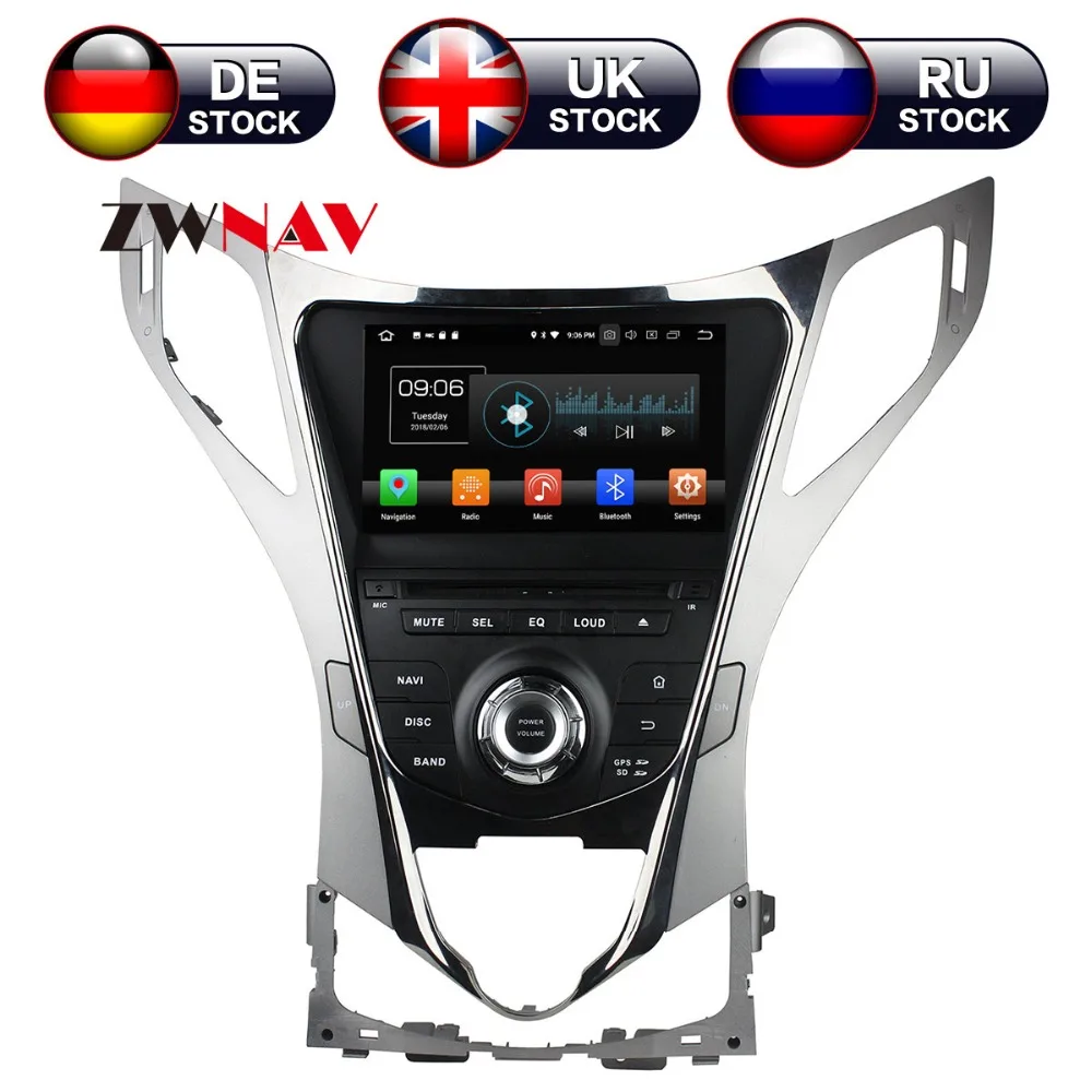 

Android 8 Car DVD Player GPS navigation For Hyundai AZERA Grandeur i55 2011+ headunit multimedia player tape recorder
