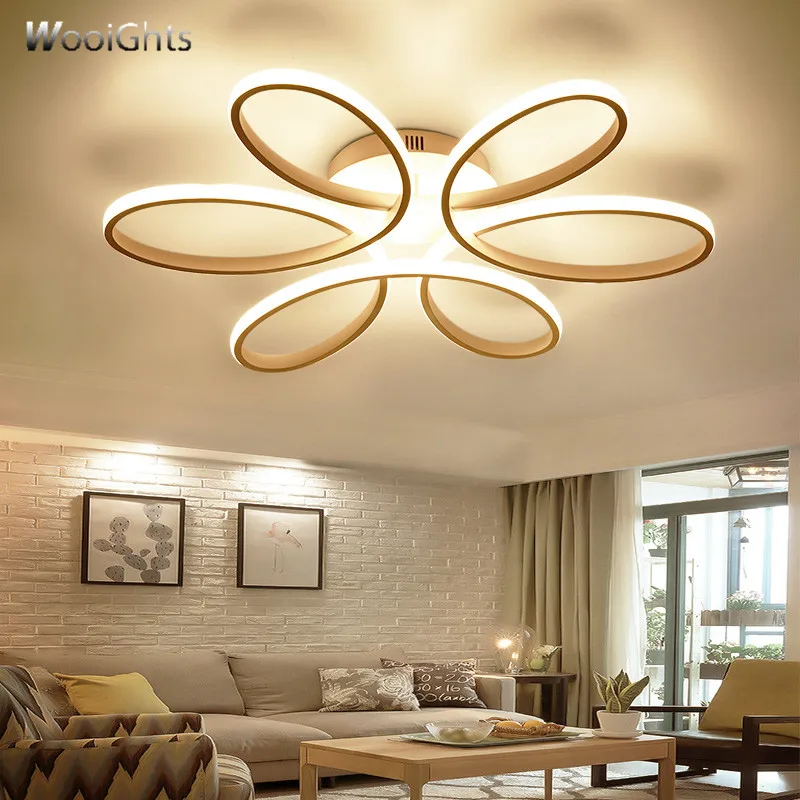 

Wooights Modern LED ceiling lights for living room bedroom Lamp modern led ceiling lamp dimming home lighting Lustre luminarias