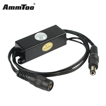 

AmmToo LED Strip Automatic DC 12V 24V 6A PIR Body Infrared Motion Detector Time Adjustable Small Sensor Switch Controller DIY