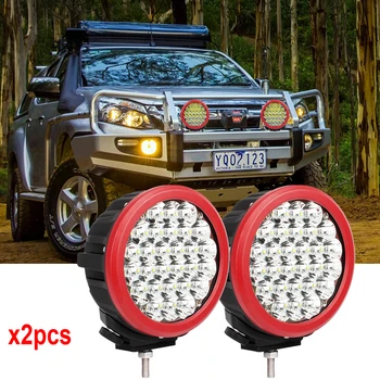 

New 4x4 Offroad Truck work lights Car Lighting 7 Inch 140w LED Headlight 4WD LED Spotlight Driving Lights For SUV UTV ATV x2pcs