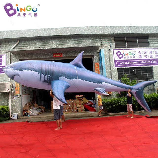 Attractive Giant Inflatable Shark Balloon for Decoration / Inflatable Shark  Model for Sale - Toys - AliExpress