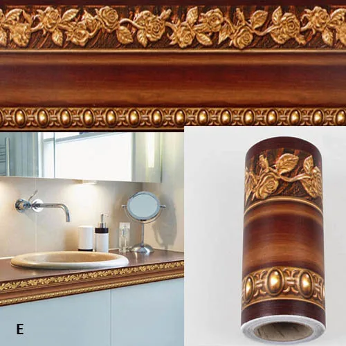 10 400cm Bathroom Wallpaper Waterproof Waistline Wall Stickers 10 400cm Bathroom Wallpaper Waterproof Waistline Wall Stickers Kitchen Toliet Paper Border Foot