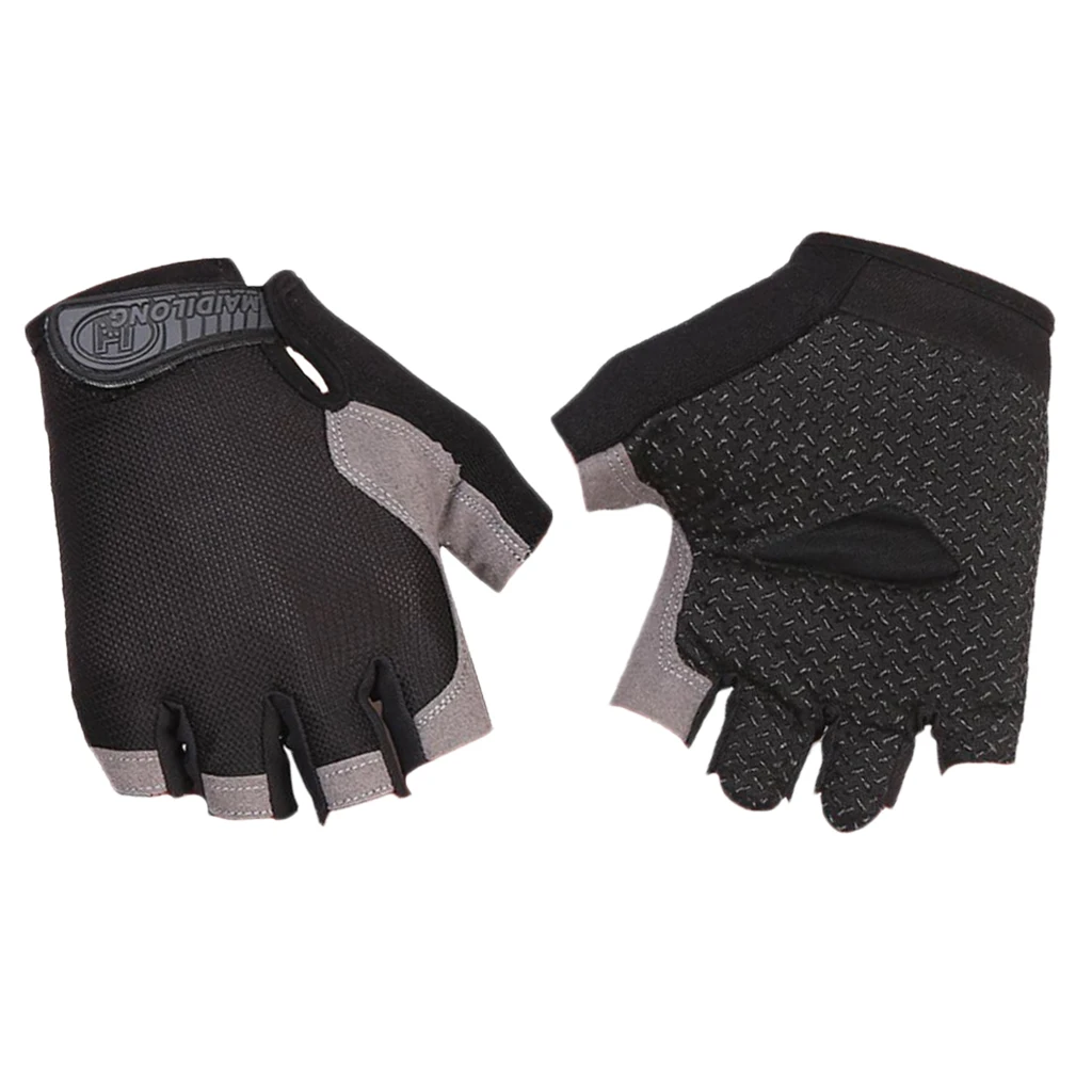 Outdoor Sports Cycling Shockproof Half Finger Gloves Summer Bike MTB Bicycle Glove Driving Fitness Gloves for Men & Women