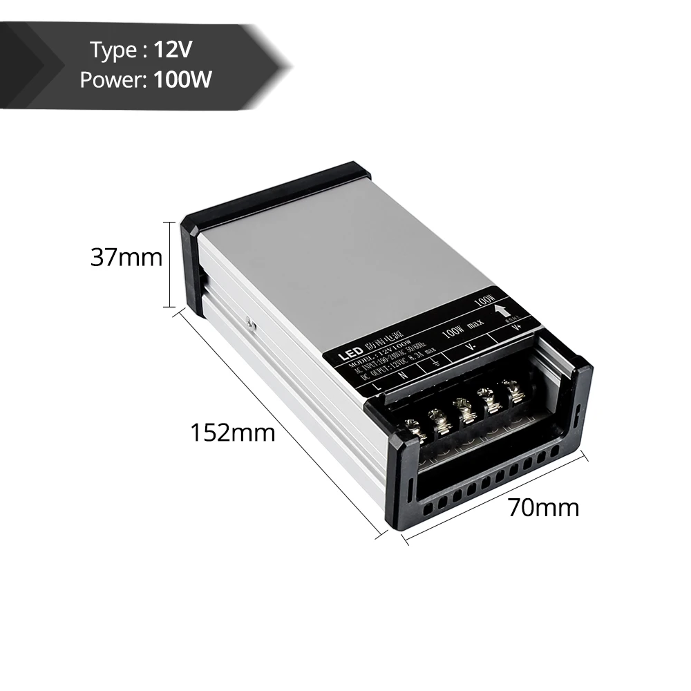 100w