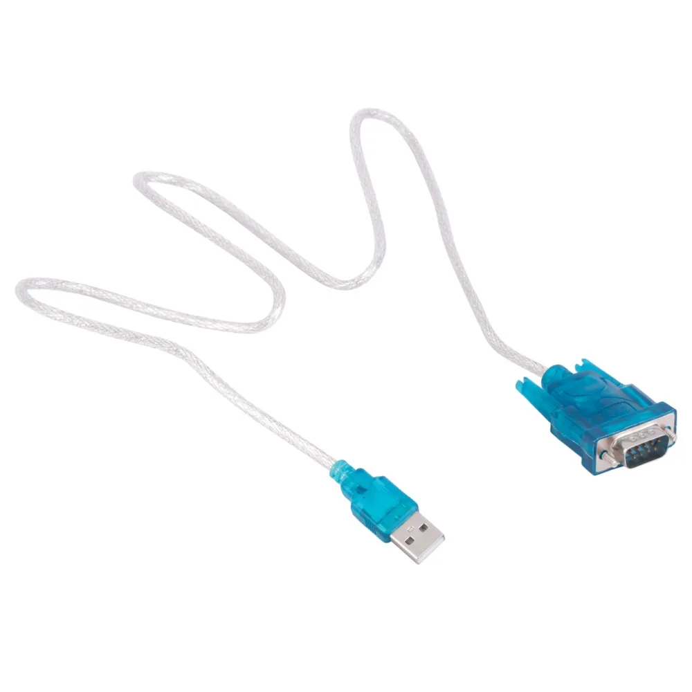 New CH340 USB to RS232 COM Port Serial PDA 9 pin DB9 Cable Adapter Support Windows7 3