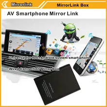 Универсальный автомобильный Зеркало Ссылка адаптер смартфон Экран для iOS и Android
