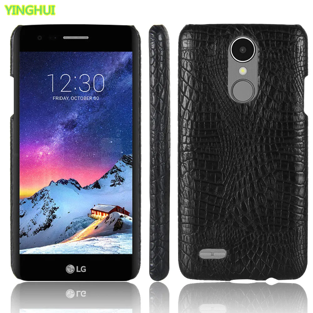 Чехол для телефона LG K7 2017 X230 X 230 роскошный защитный чехол из крокодиловой кожи