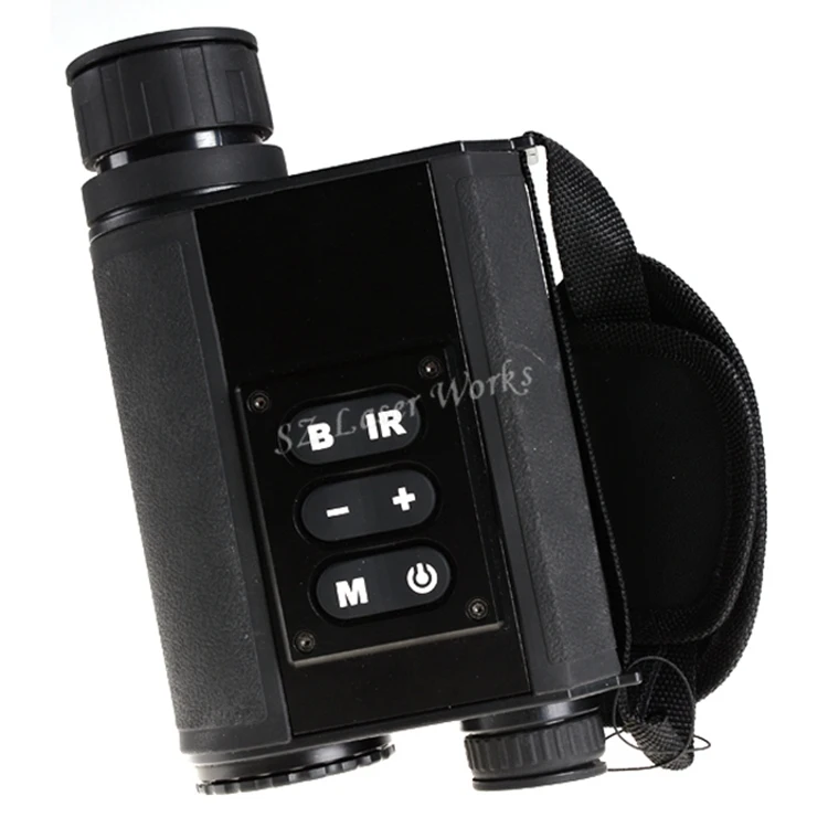Multifunctional digital monocular infrared font b rangefinder b font day night vision goggles Night Vision Scope