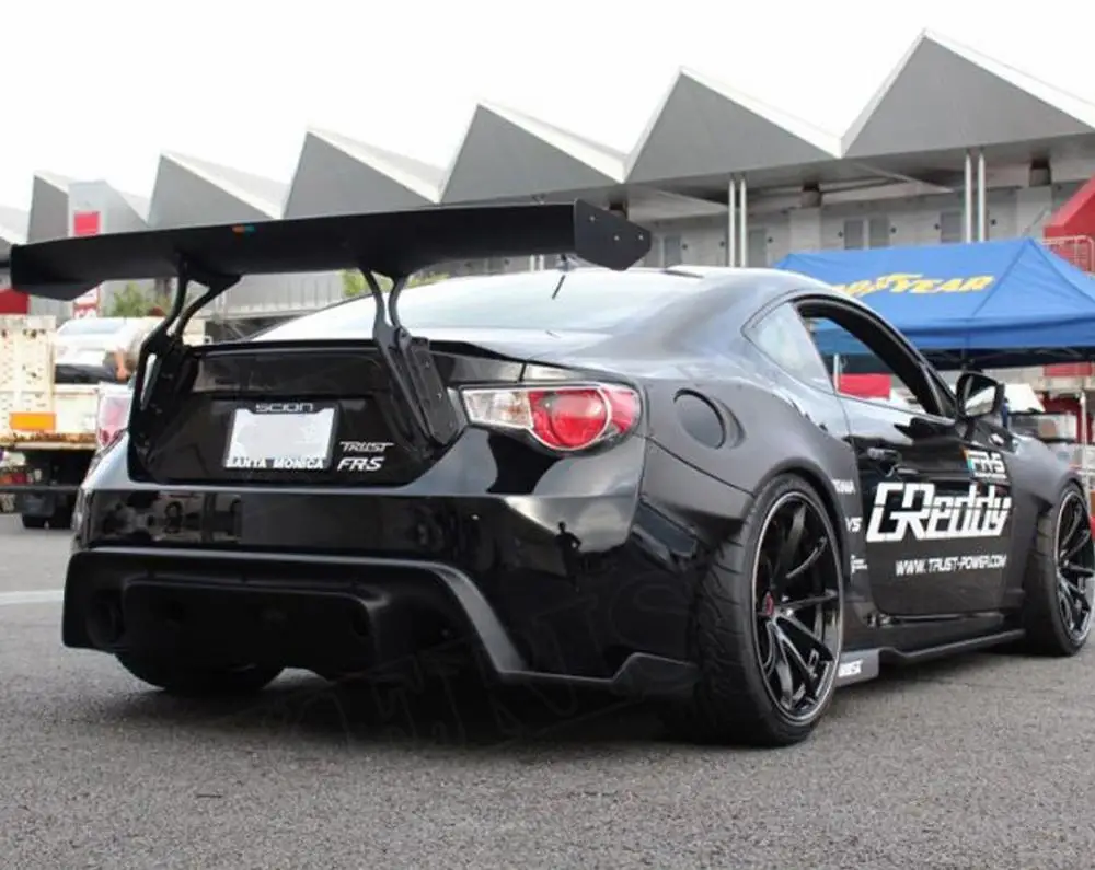Углеродное волокно/Неокрашенный Черный стекловолокно материал G стиль GT 86 BRZ