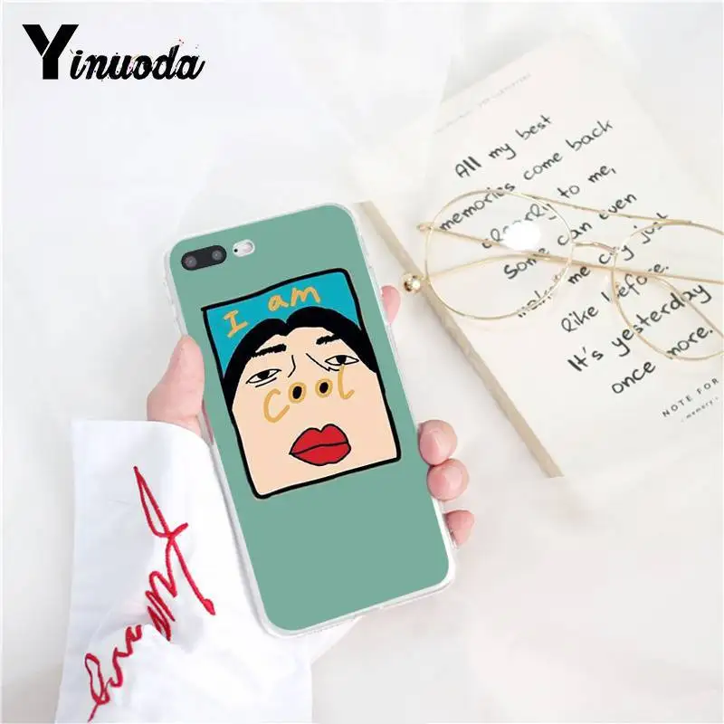 Yinuoda с забавным мультипликационным принтом детские трусы для девочки I am so cool