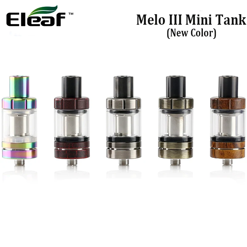 

Original Eleaf Melo III Mini tank 2ml Top-filled Melo 3 mini Atomizer with EC head for Electronic Cgarette iStick Pico Vape