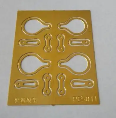 

NIDALE model Scale wooden ship model special accessories luxurious Brass pulley/deadeye fixed fixed part 5 sheets/ lot