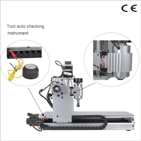 DIY Лазерный станок с ЧПУ 3040 DSP CNC 500 Вт станок фрезерный резьба 3 оси гравировальный станок 5.5WM лазерная головка цанговый деревянный концевой выключатель