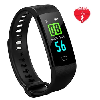 

Y5 Smart Band Sport Intelligent Bracelet Wristband Pulse Watch Blood Pressure Activity Sleep Fitness Tracker Health Band Black
