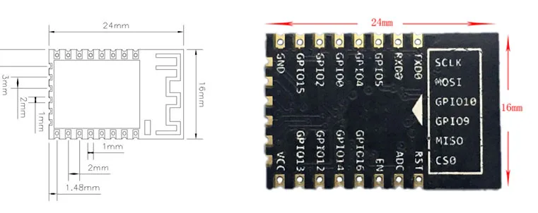 DOIT 50 шт./лот новая версия ESP-F ESP8266 wifi модуль последовательный порт Wi-Fi IOT модуль nodemcu Lua RC аутентичность гарантировано