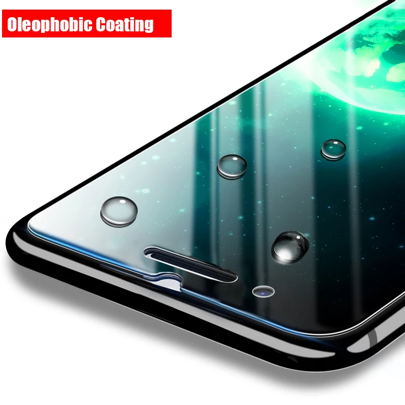 Прозрачное стекло CHYI для iphone 7 8 6S защита экрана олеофобное покрытие 9H