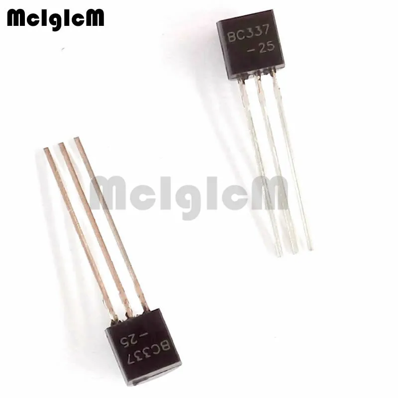 MCIGICM 100 шт. BC337 BC327 Каждый 50 PNP NPN транзистор TO 92 триодный транзистор|triode transistor|npn