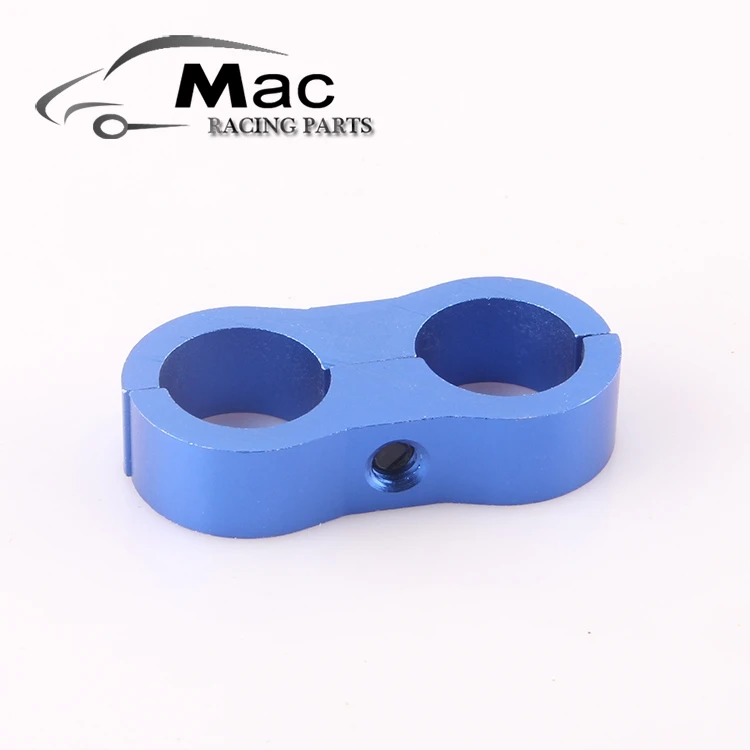 Billet aluminum line hose separator AN4 intercooler braided hose separator ID:11.1MM