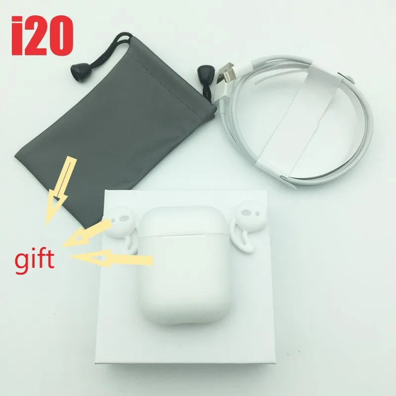 

I20 TWS pop-up Bluetooth wireless earphones wireless + free headset accessories Bluetooth 5.0 Earbuds Wireless PK i12 i30 i60
