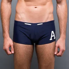 Для Мужчин's летнее пляжный отдых плавки A-принты с героями из мультфильма купальник Летний костюмы для плавания Мужские Шорты для купания