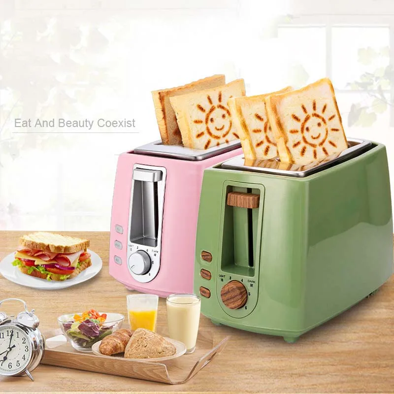 

Toaster Toaster Breakfast Toaster Home Automatic 2 Pieces Mini Soil Driver