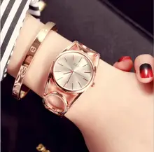 Marca Moda escavado Rotativo à prova d’ água de Luxo Relógio de Strass Relógio Relógio De Quartzo Casual Mulheres Relógio De Pulso Relogio
