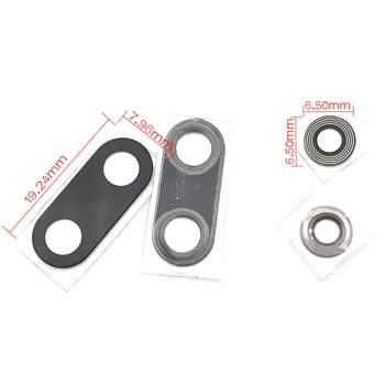 

100pcs/lot For Huawei P30 lite Rear Back Camera Glass Lens Cover Replacement Parts with Glue Sticker