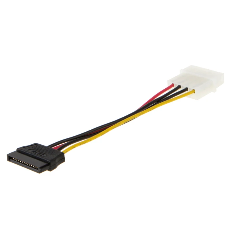 Кабель адаптера питания Molex SATA 4 контактный последовательный конвертер для