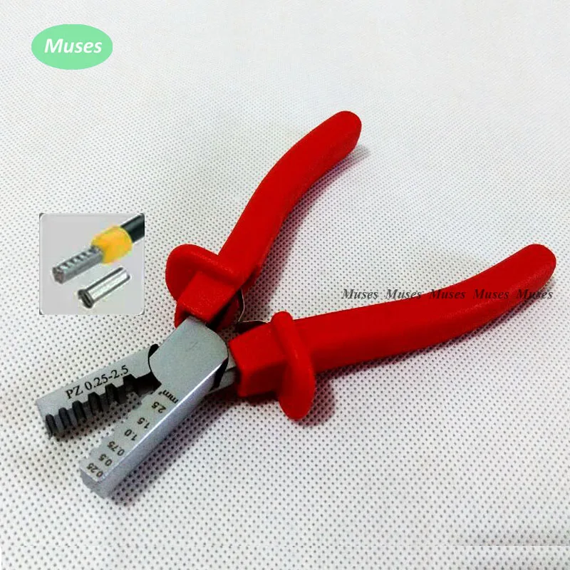 Germany Style Small Crimper plier 0.25-2.5mm2