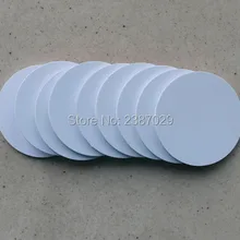 Диаметр 25 мм 125 кГц ПВХ бирка RFID T5577 белый монета этикетка диска для Система контроля доступа 20 шт./лот