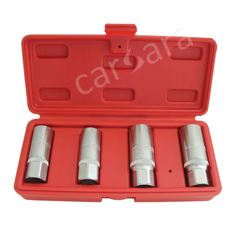 4pcs Broken bolts removal tool threaded rod sleevein Sheet Metal Tools Set from Automobiles