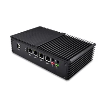 4 LAN Mini PC pfsense Qotom-Q355G4 core i5-5250U процессор 3 м Кэш, до 2.70 ГГц, fanless, 4 * USB, брандмауэр Многофункциональный маршрут