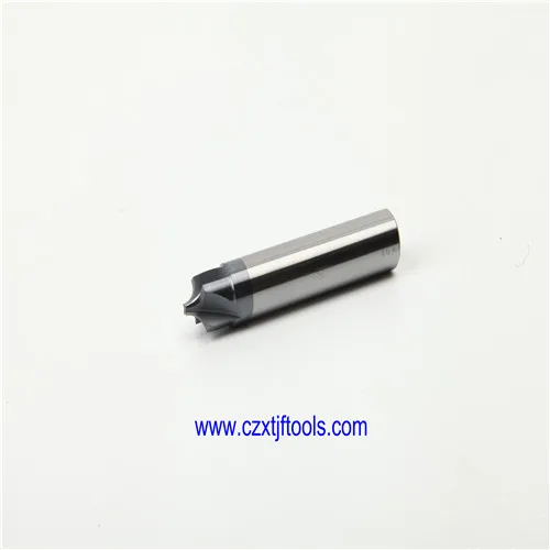 JF твердосплавная внутренняя угловая Концевая фреза TiAlN 45HRC[R3.5mm] R3.75 * 2 D10 75 |