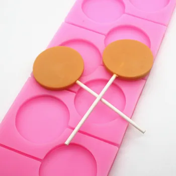 

New! Hot! Round spherical stars lollipop molecular baking silicone mold