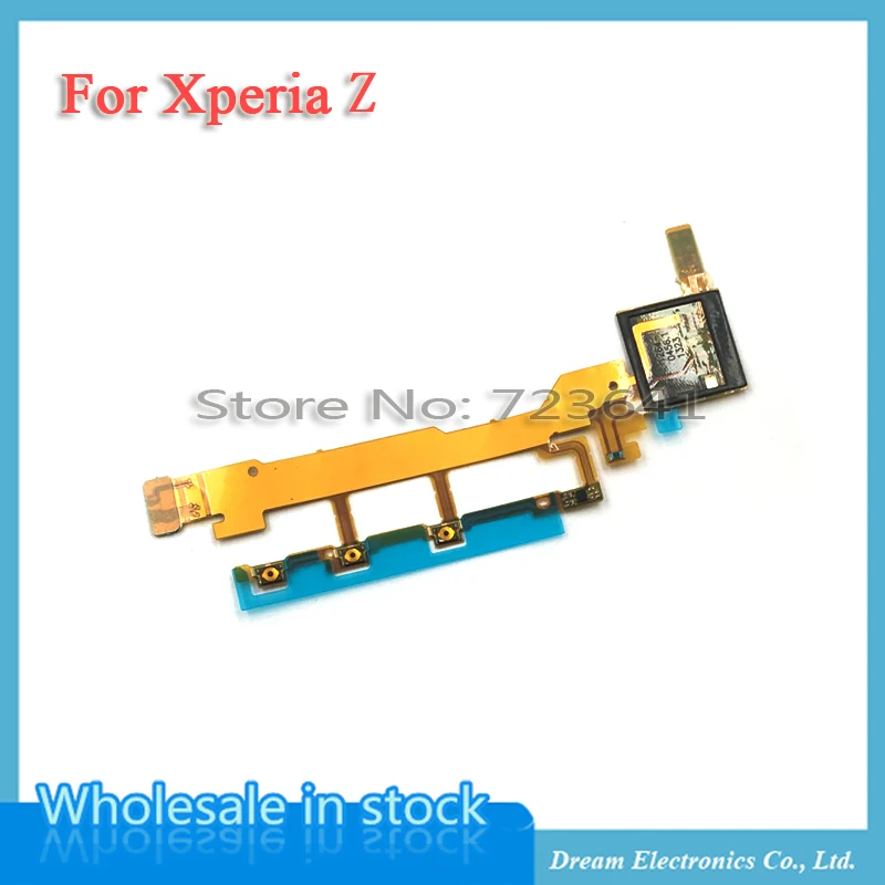 Гибкий кабель mxhopic для Sony Xperia Z L36H L36i C6603 C6602 5 шт./лот включение/выключение питания