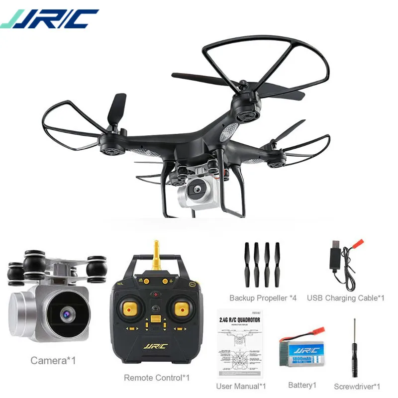 JJRC H68 Bellwether RC Drone Quadcopter WiFi FPV 2MP 720P HD Camera 20mins Flight Time RTF Mode 2 Altitude Hold 6-Axis Headless JJRC H68 Bellwether RC Drone Quadcopter WiFi FPV 2MP 720P HD Camera 20mins Flight Time RTF Mode 2 Altitude Hold 6-Axis Headless