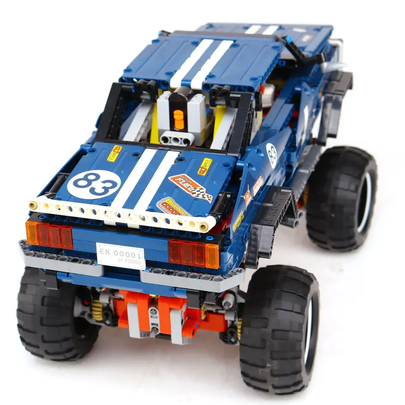 

DHL Technic series 20011 Super limited edition of off-road vehicles Model Building blocks Bricks Compatible legoled 41999 toys