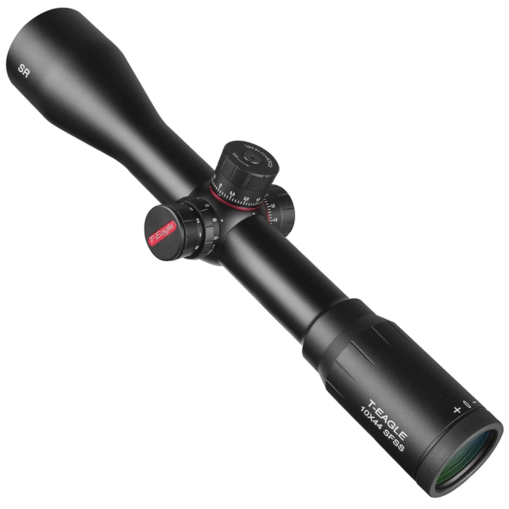T Eagle 10X44 SFSS охотничьи прицелы боковые Параллакс стекло травление сетка