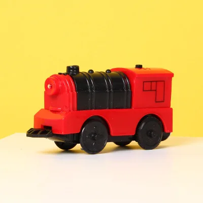 Детский Электрический поезд, игрушки с магнитным слотом, Электрический поезд, деревянный поезд, железная дорога, деревянная дорожка, поезд Brio, подарки - Цвет: 8