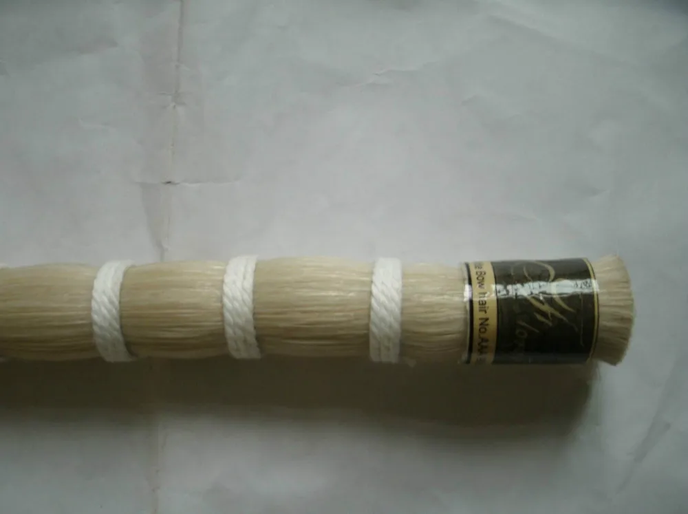 

Violin bow hair Model No. AAA Mongolia Stallion34'' 500g