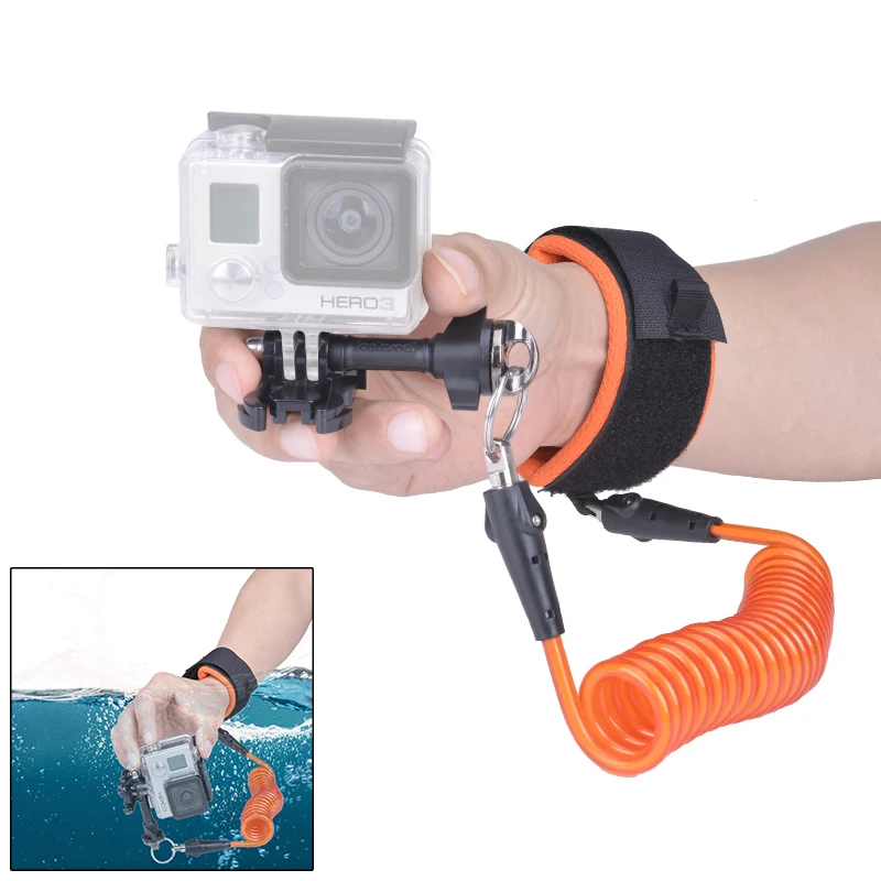 

Underwater Diving Floating Wrist Wristband Strap for GoPro Hero Xiaomi Yi 4K 4K+ Mijia SJCAM SJ8 Pro Eken H9R H9 Action Camera