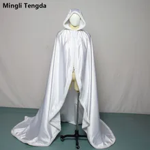 Новые Элегантные свадебные плащи теплая накидка для невесты зимнее меховое пальто для женщин Свадебное болеро куртка Свадебные плащи свадебное пальто Mingli Tengda